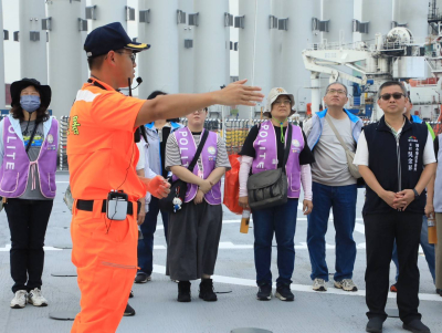 115年6月25日巡防救難艦參訪-龍井地政事務所志願服務圓滿計畫活動