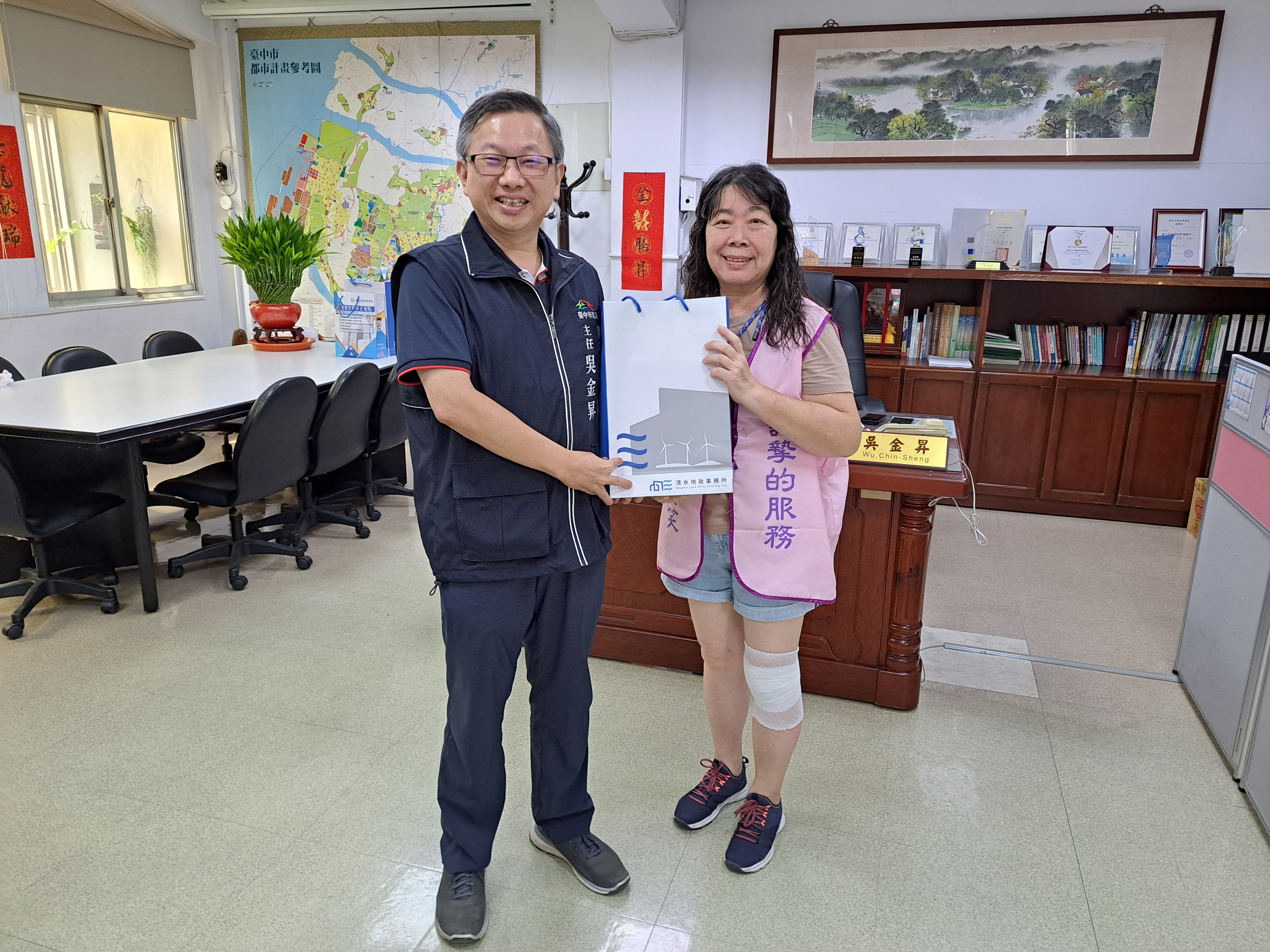 1130628 感謝志工協助局務會議